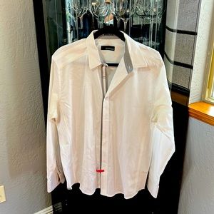 Men’s Buckle Black Dress Shirt